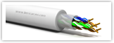 UTP 4x2x24 AWG CAT. 5E PVC